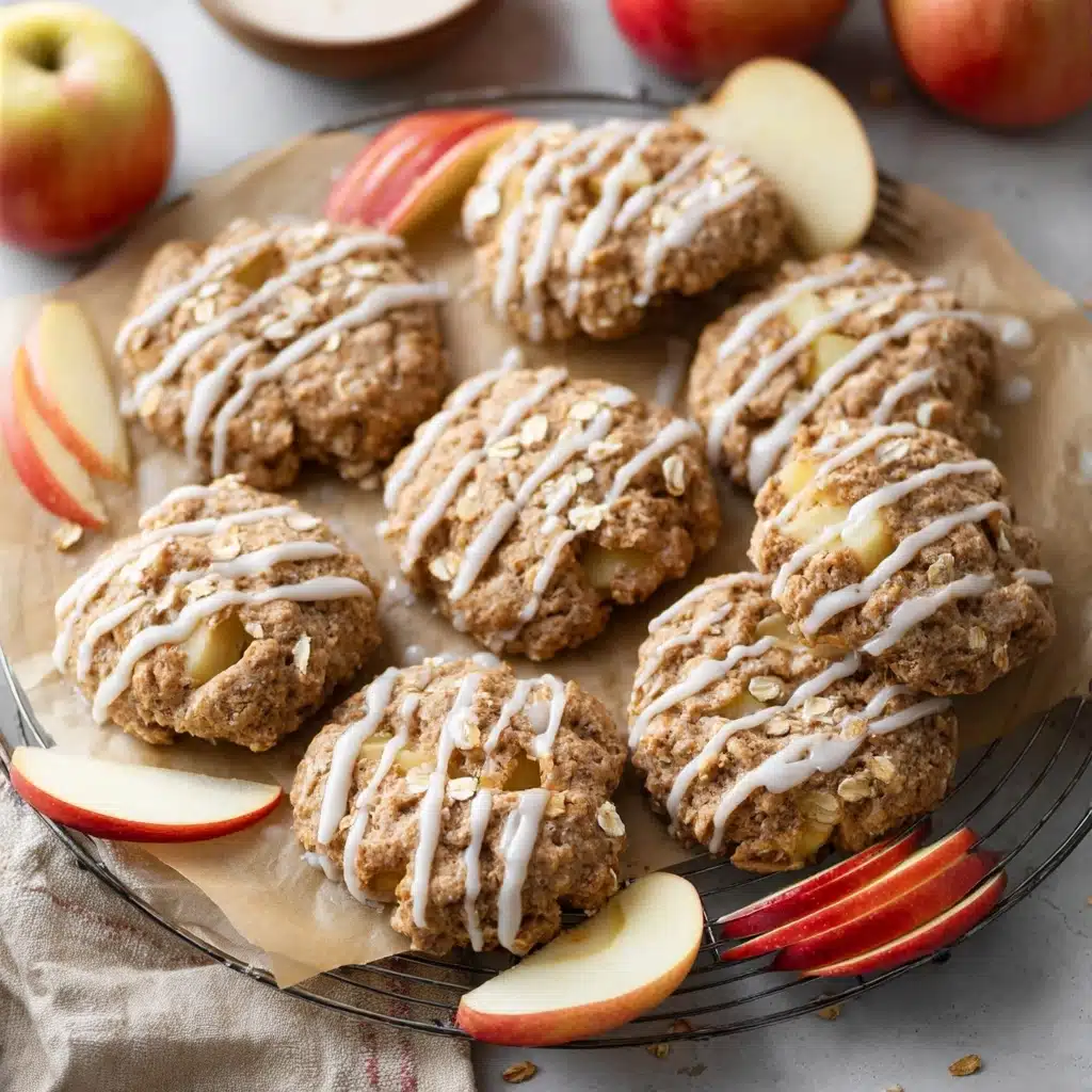 Apple Cinnamon Oatmeal Cookies Recipe - Recipe Image