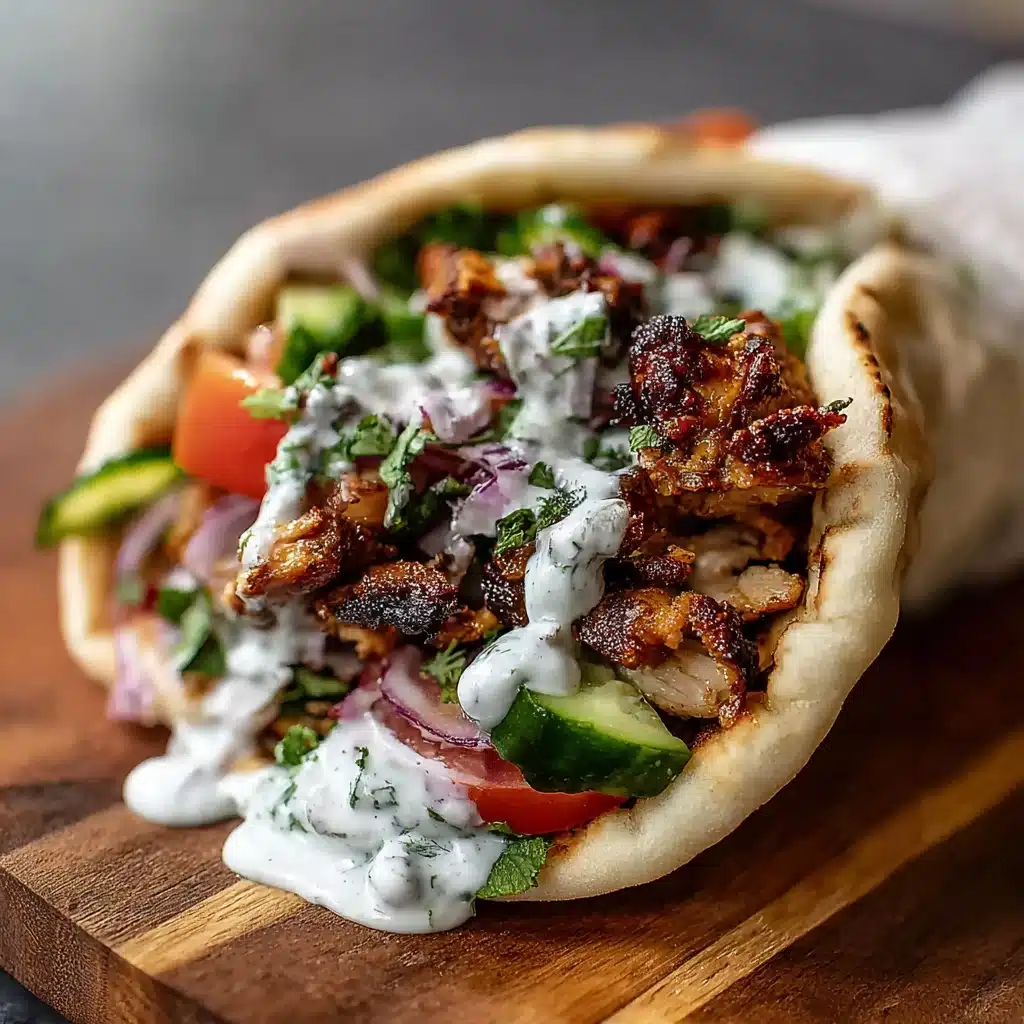 Chicken Shawarma with Garlic Sauce Recipe - Recipe Image