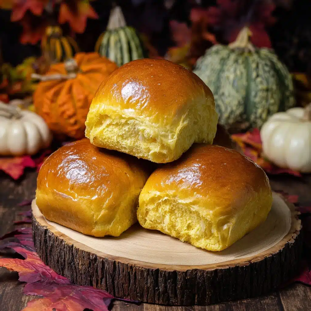 Soft Pumpkin Rolls Recipe - Recipe Image