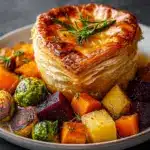 Roasted Autumn Vegetable Pot Pies Recipe
