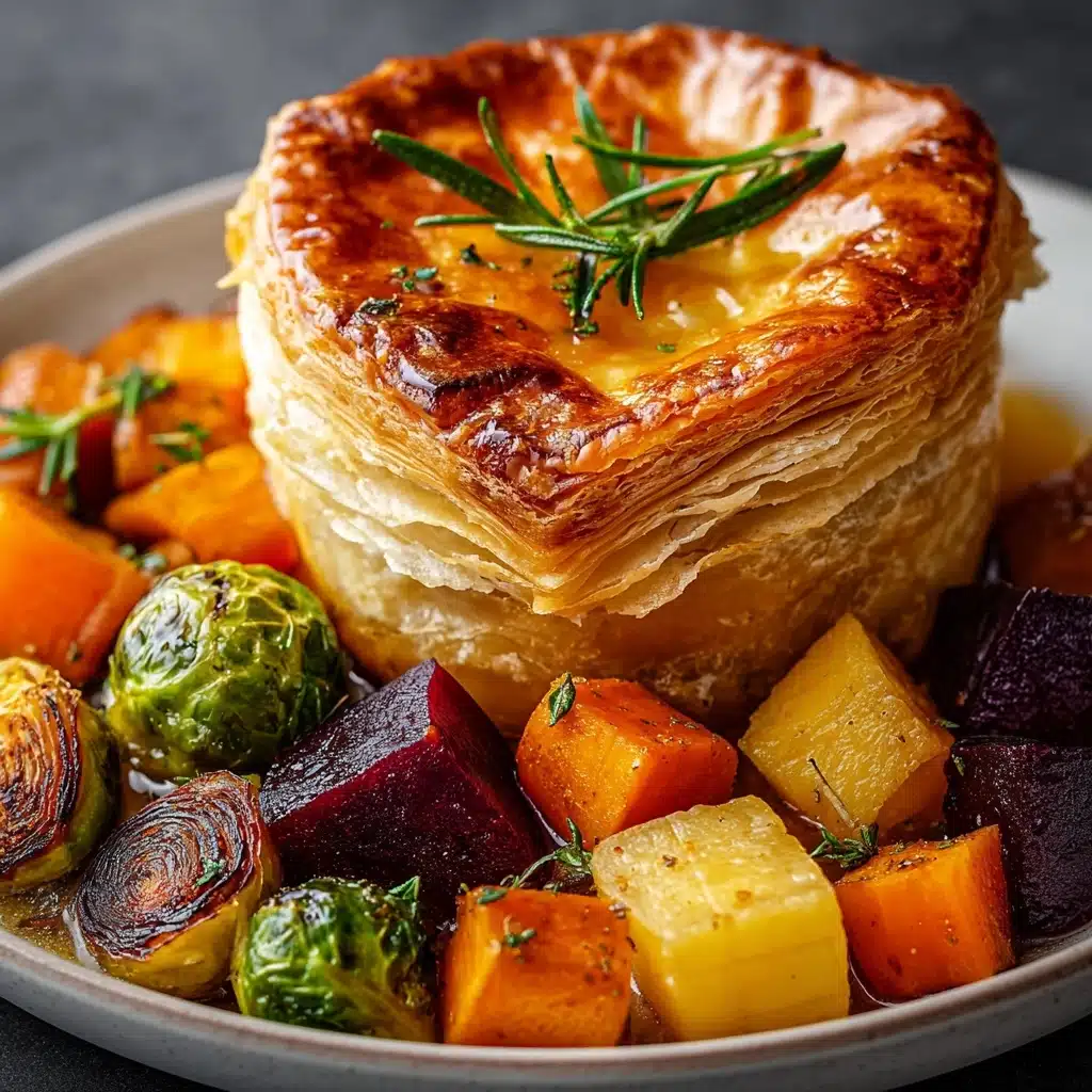 Roasted Autumn Vegetable Pot Pies Recipe - Recipe Image