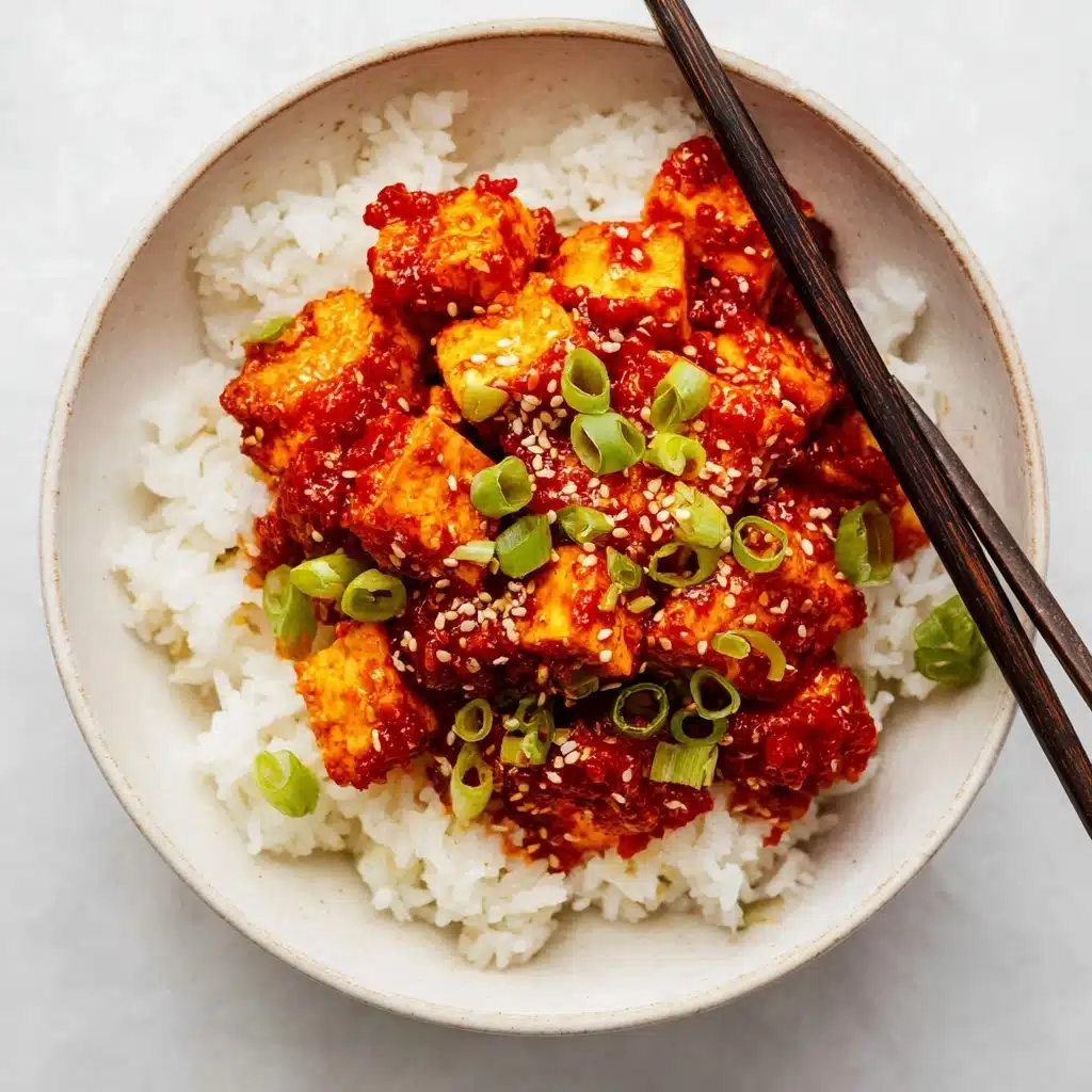 Gochujang Tofu Recipe - Recipe Image