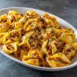 Creamy Beef and Shells Recipe