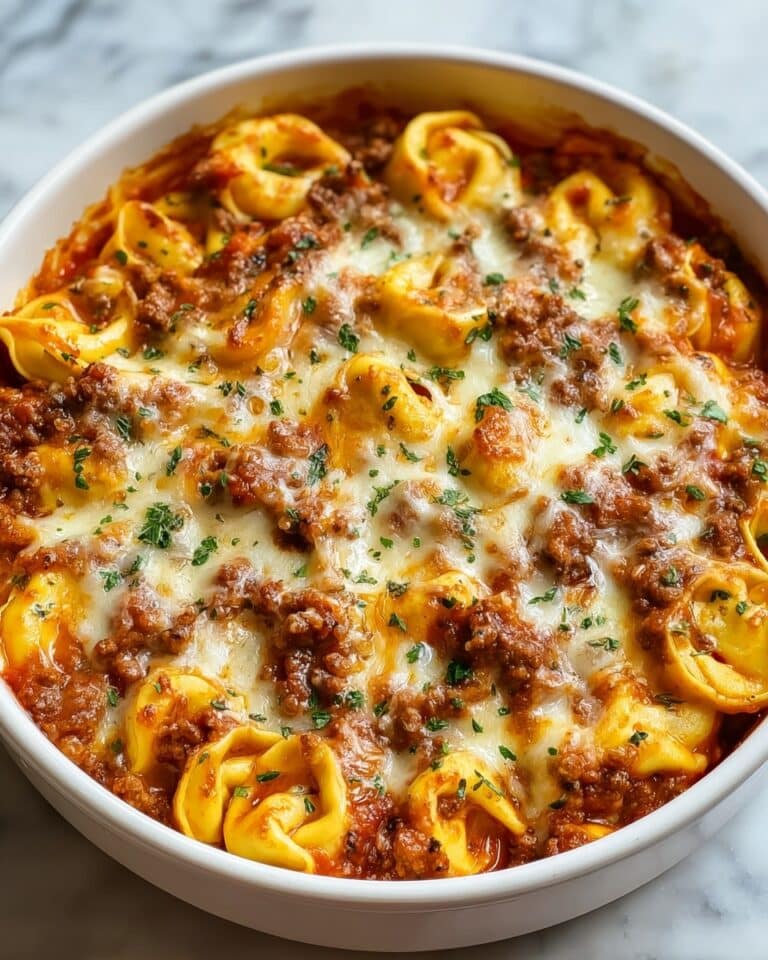 Irresistible Beefy Tortellini Bake for Cozy Nights Recipe