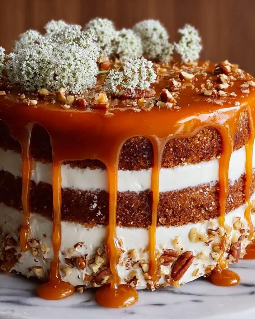 Salted Caramel Carrot Dream Cake Recipe