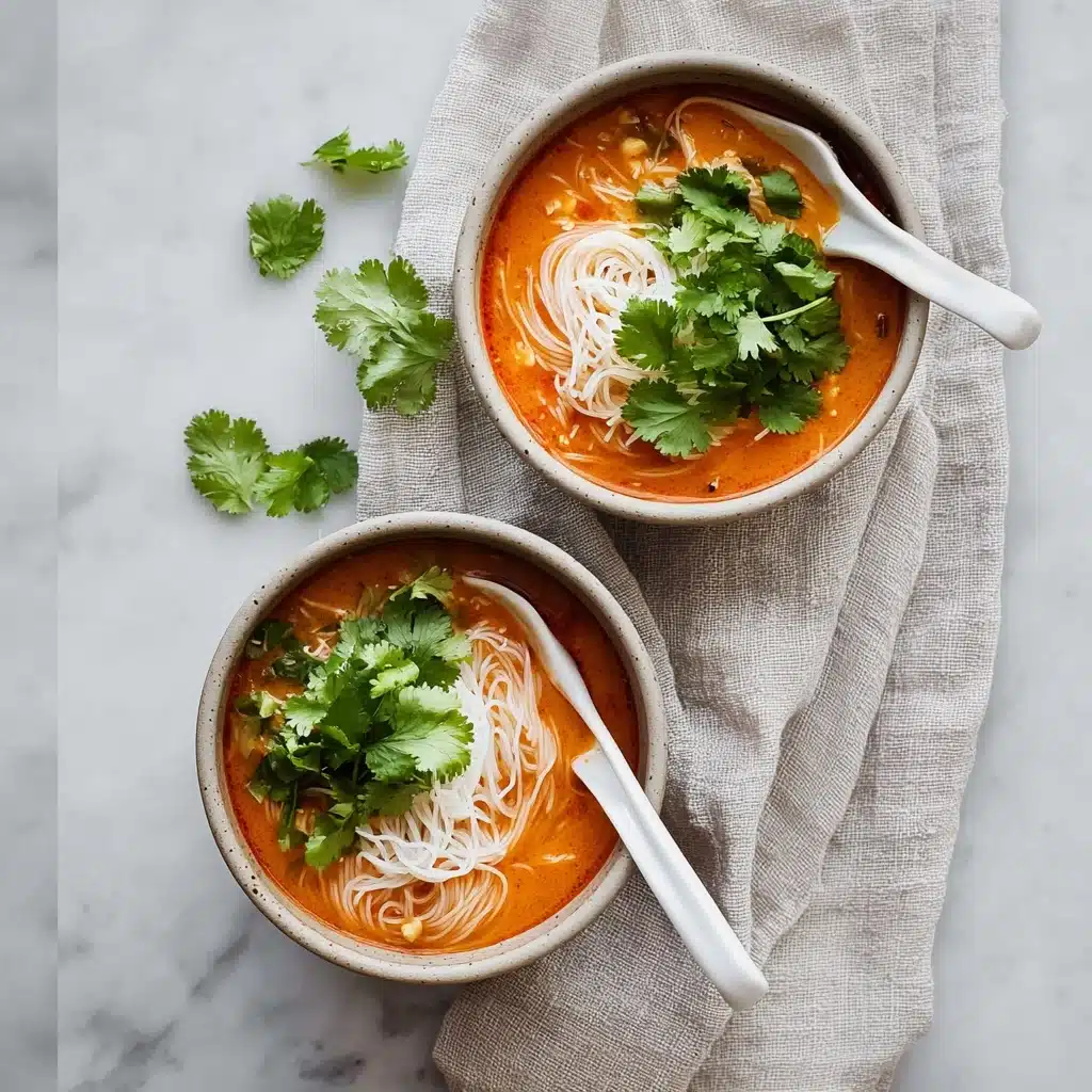 Northern-Style Thai Coconut Soup Recipe - Recipe Image