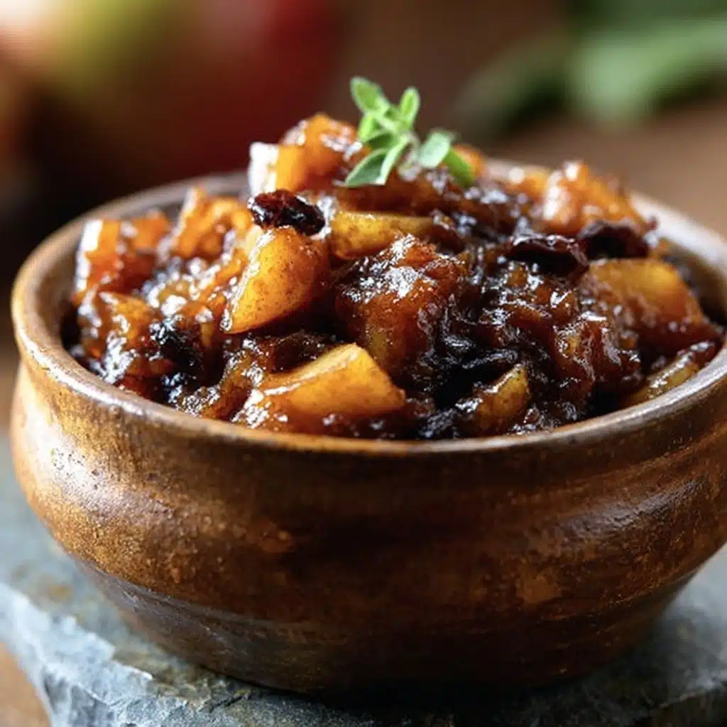 Spiced Apple Chutney Recipe - Recipe Image