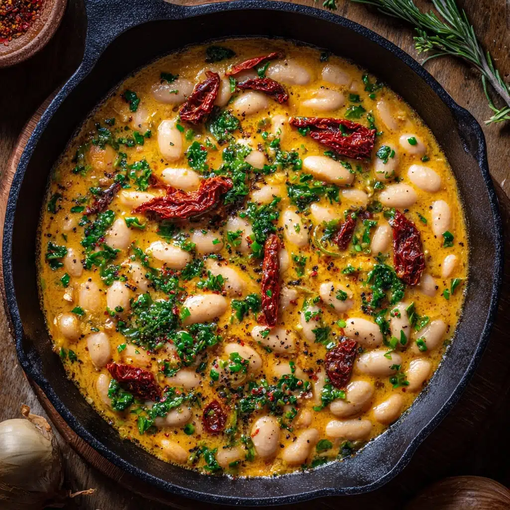 Creamy Tuscan Marry Me Butter Beans Recipe - Recipe Image
