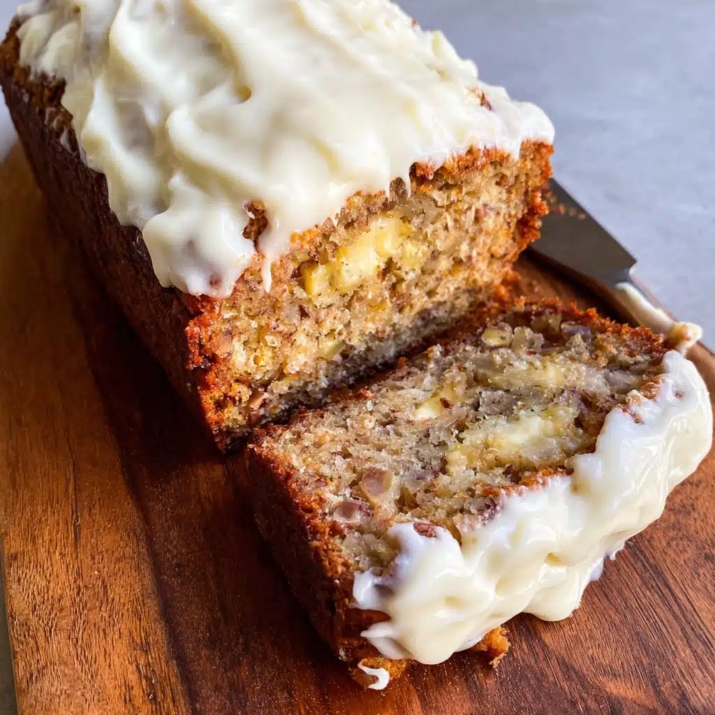 Cinnamon Roll Banana Bread Recipe - Recipe Image