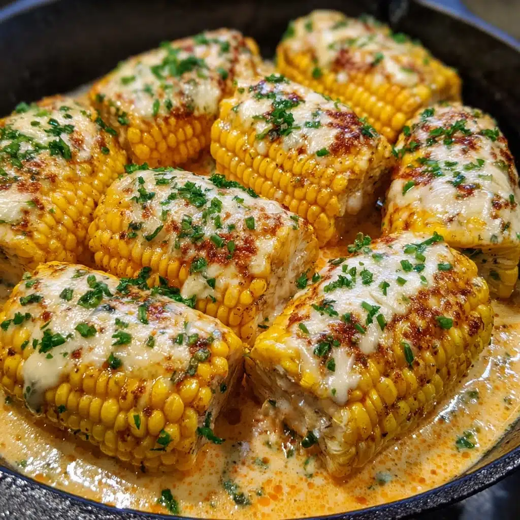Spicy Creamy Cajun Corn Cob Recipe - Recipe Image