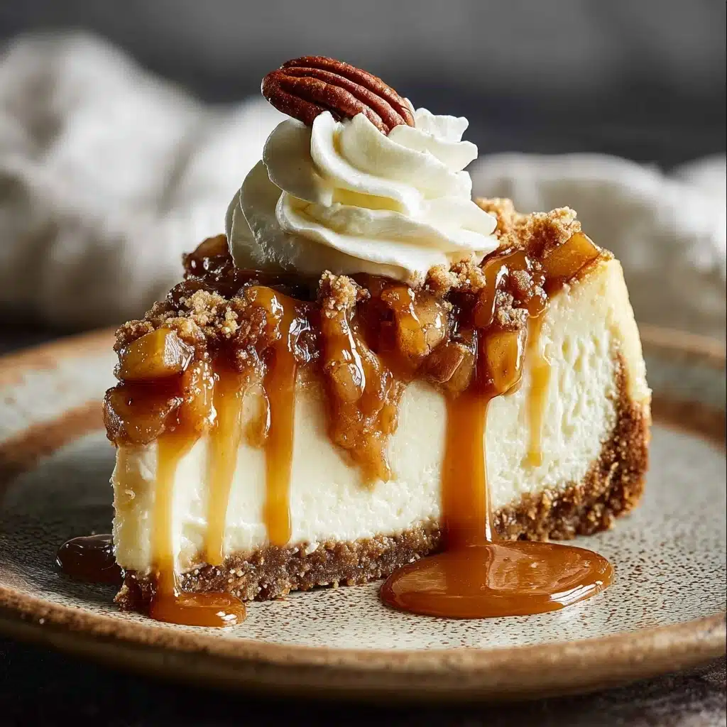 Caramel Apple Cheesecake: The Ultimate Fall Dessert Recipe - Recipe Image
