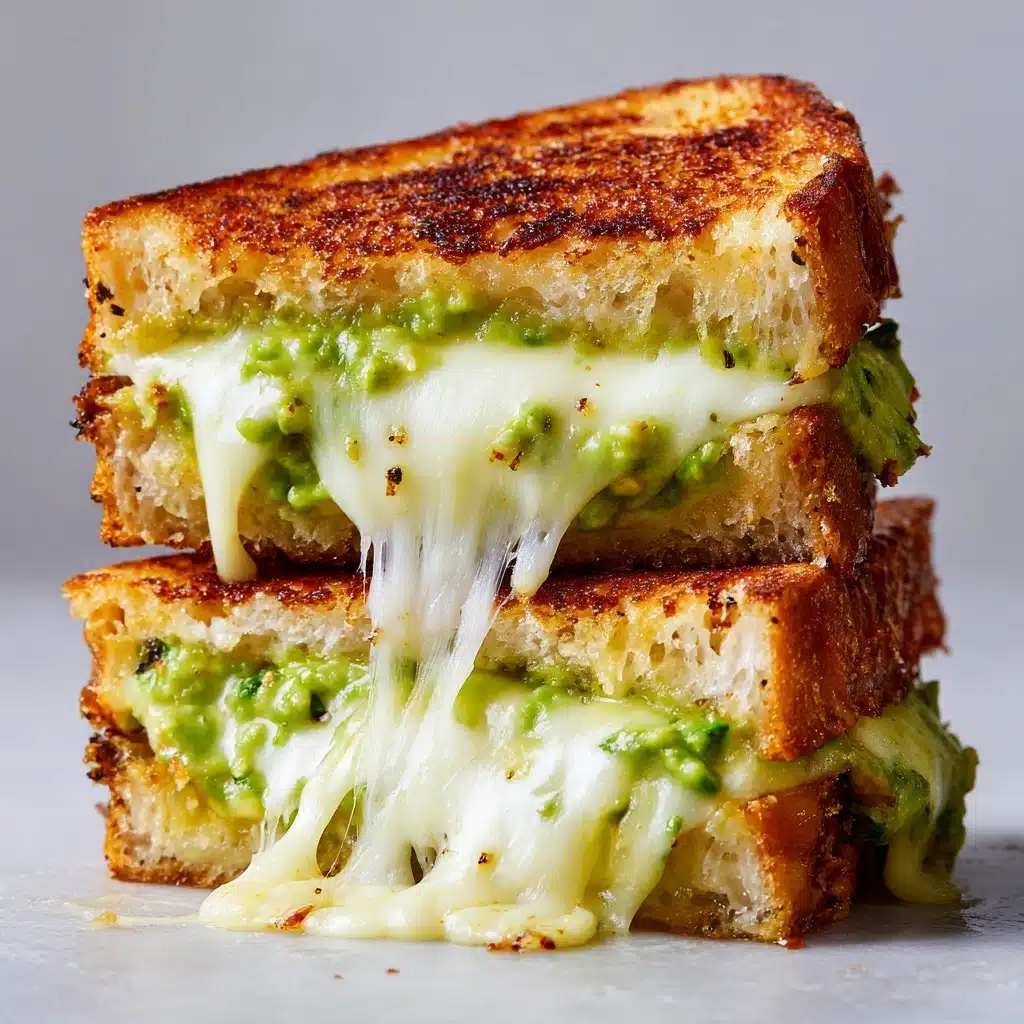 Creamy Avocado Grilled Cheese Recipe - Recipe Image