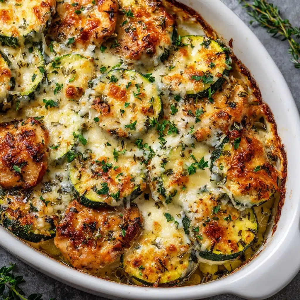 Easy Chicken Zucchini Bake Recipe - Recipe Image