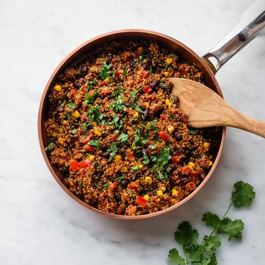 One Pan Mexican Quinoa Recipe - Recipe Image