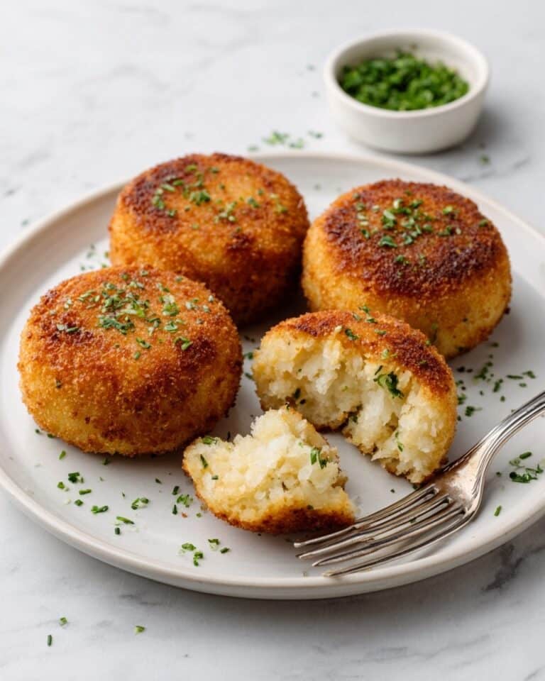 Crispy Garlic-Herb Rice Patties Recipe