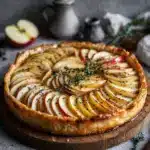 Apple and Brie Puff Pastry Tart Recipe