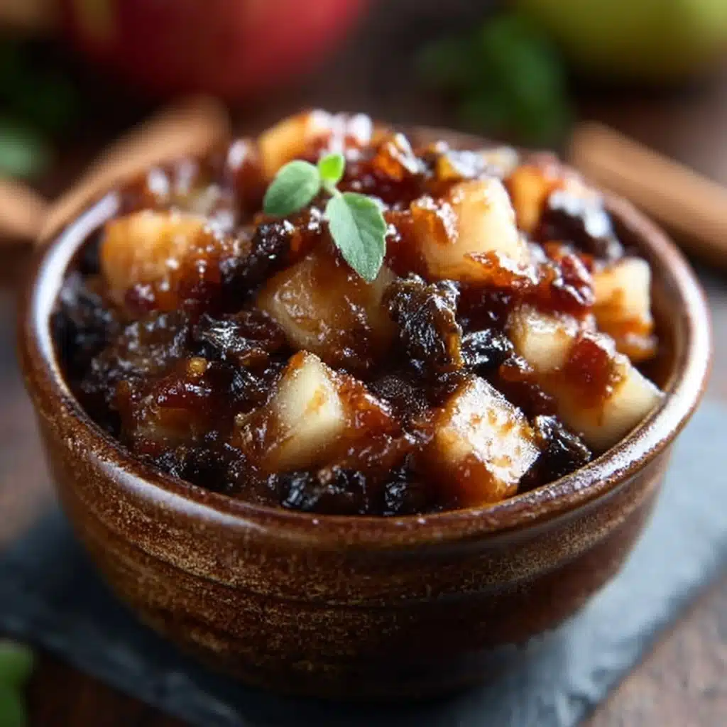 Spiced Apple Chutney Recipe