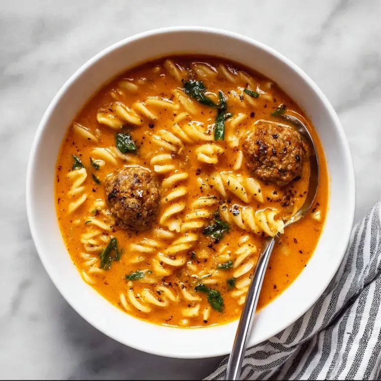 Meatball Soup Recipe