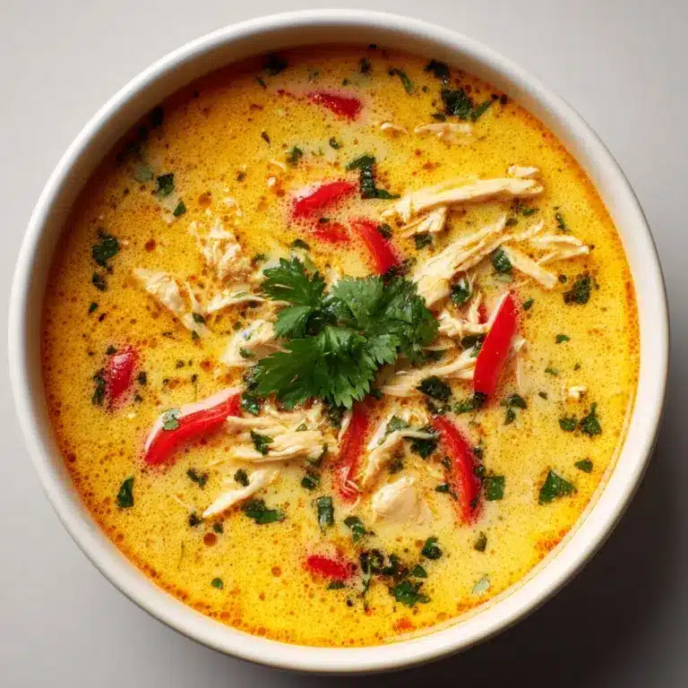 Crockpot Thai Coconut Chicken Soup Recipe is delightful! Recipe