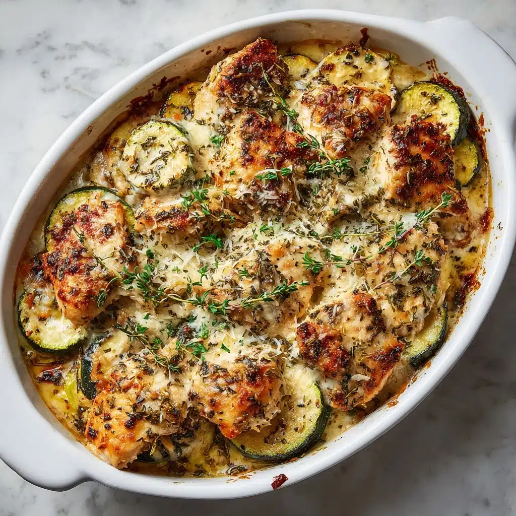 Easy Chicken Zucchini Bake Recipe