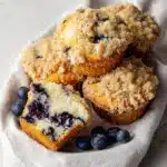 Bakery Style Blueberry Muffins Recipe