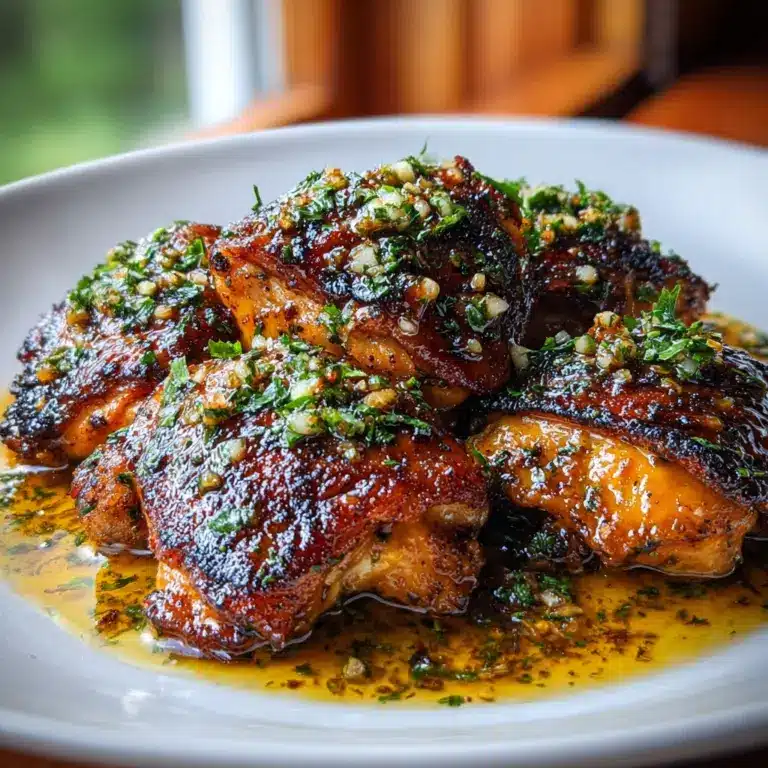 Brown Sugar Dijon Chicken Thighs Recipe