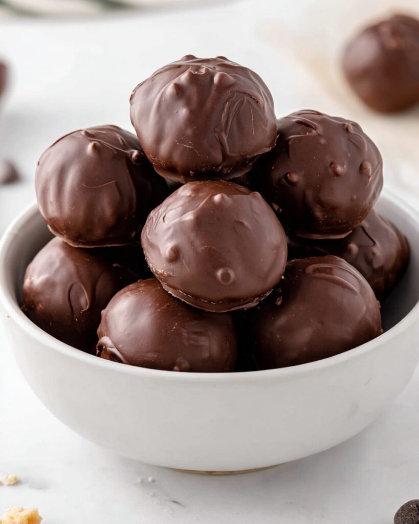 Peanut Butter Balls with Rice Krispies Recipe