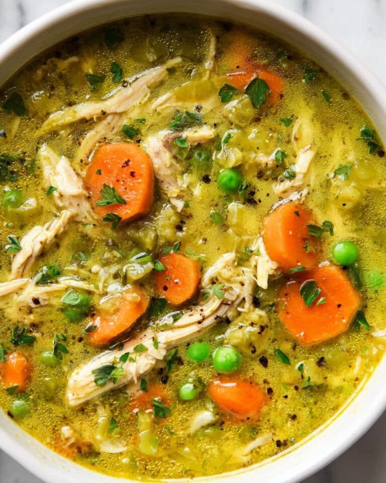 Anti-Inflammatory Turmeric Chicken Soup Recipe
