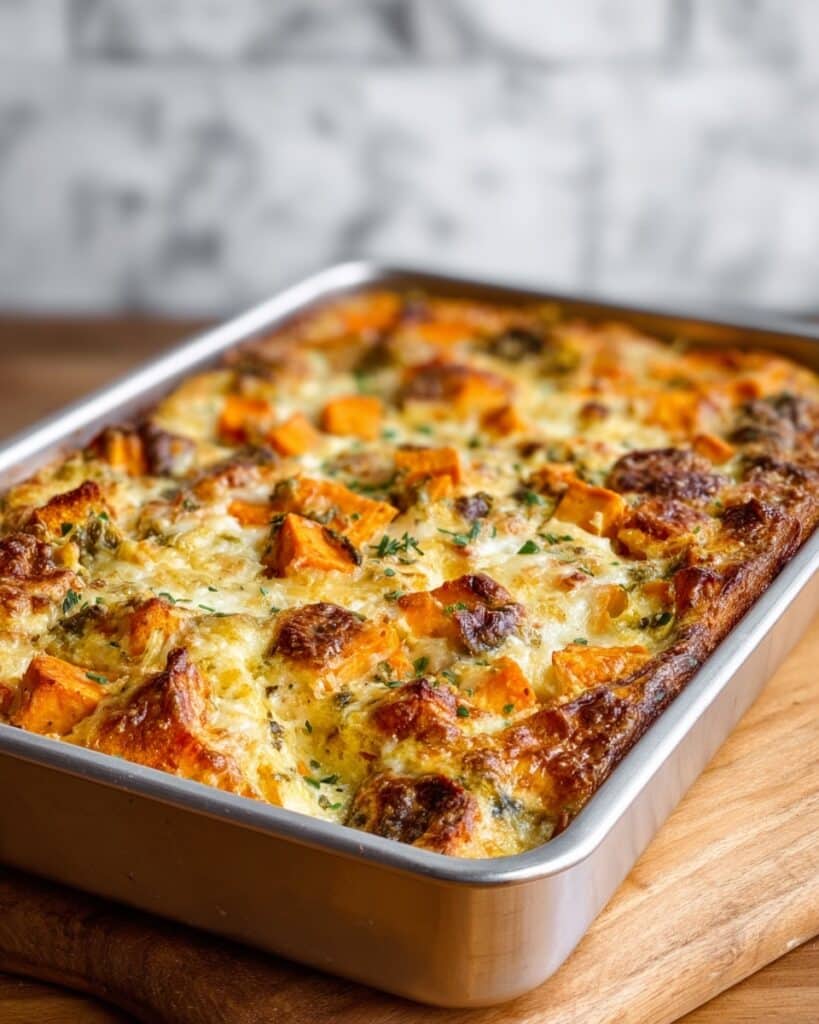 Easy Sweet Potato Egg Casserole Recipe