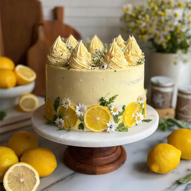 Lemon Chantilly Cake Recipe