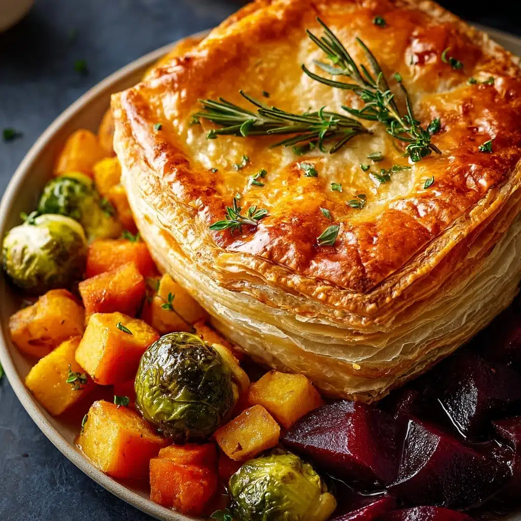 Roasted Autumn Vegetable Pot Pies Recipe - Recipe Image