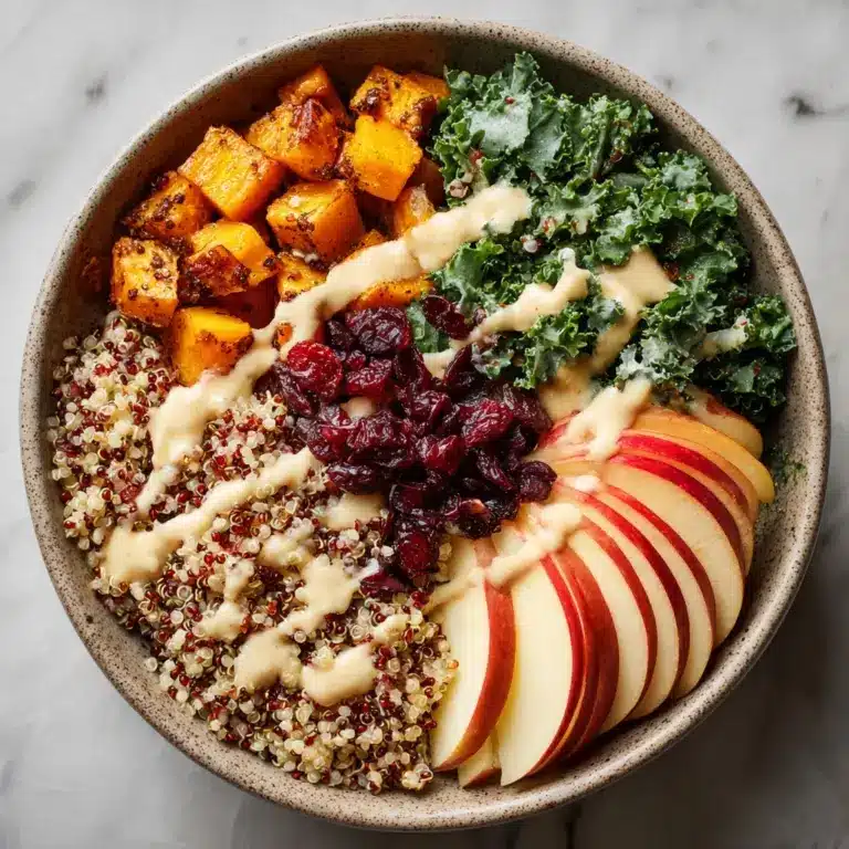 Autumn Glow Quinoa Bowls Recipe