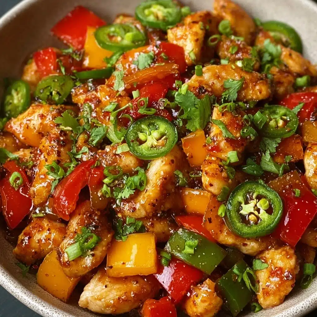 Spicy Jalapeño Chicken Stir-Fry Recipe - Recipe Image