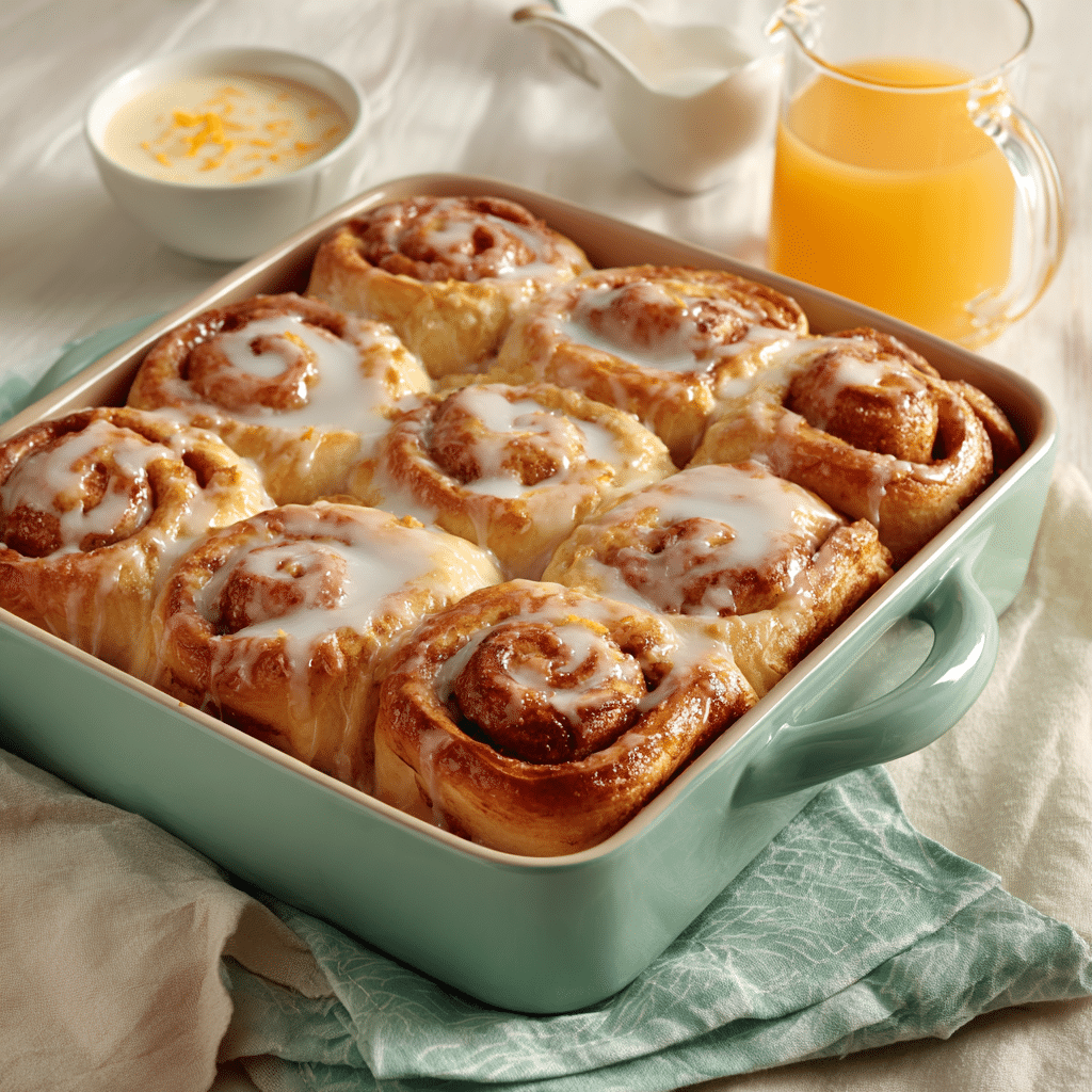Florida Orange Rolls Recipe - Recipe Image