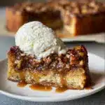 Toasted Coconut Pecan Bread Pudding Recipe