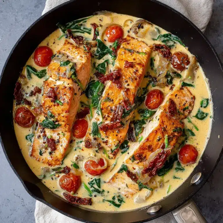 Creamy Tuscan Salmon Recipe