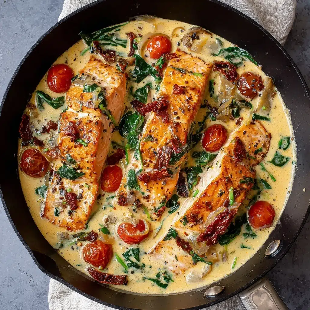 Creamy Tuscan Salmon Recipe