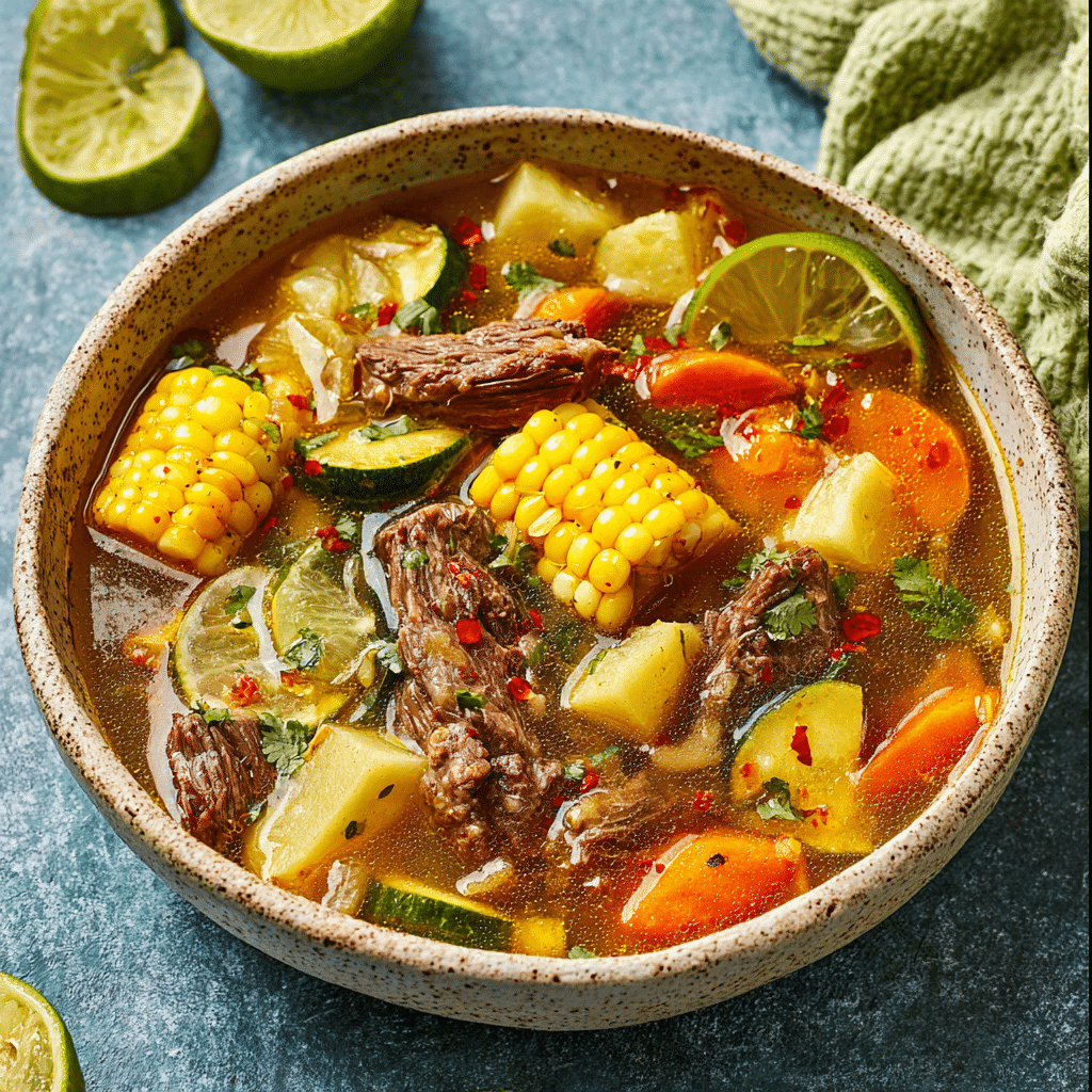 Caldo de Res Recipe (Mexican Beef Soup) Recipe - Recipe Image