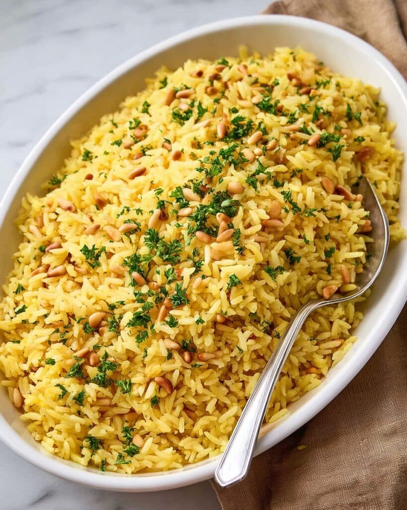 Chicken Flavored Rice with Orzo Recipe