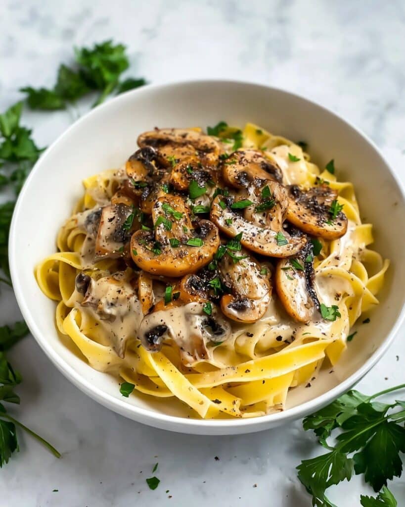 Vegan Mushroom Stroganoff Recipe
