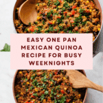One Pan Mexican Quinoa Recipe