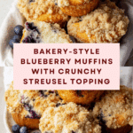 Bakery Style Blueberry Muffins Recipe