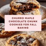 Churro Maple Chocolate Chunk Cookies Recipe