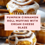 Pumpkin Cinnamon Roll Muffins Recipe