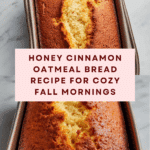 Honey Cinnamon Oatmeal Bread Recipe