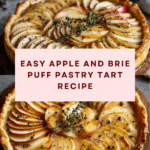 Apple and Brie Puff Pastry Tart Recipe