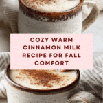 Warm Cinnamon Milk Recipe