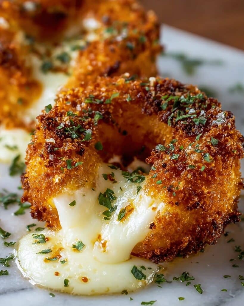 Cheesy Stuffed Mozzarella Onion Recipe