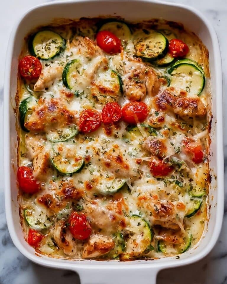 Best Mediterranean Chicken Zucchini Bake Recipe
