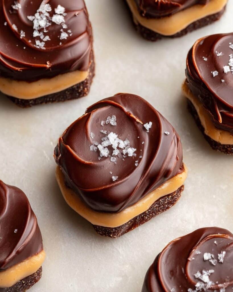 Smashed Dates with Peanut Butter and Chocolate Recipe